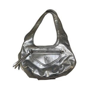 Simply Vera Vera Wang Shoulder Handbag Purse Hobo Silver Y2K